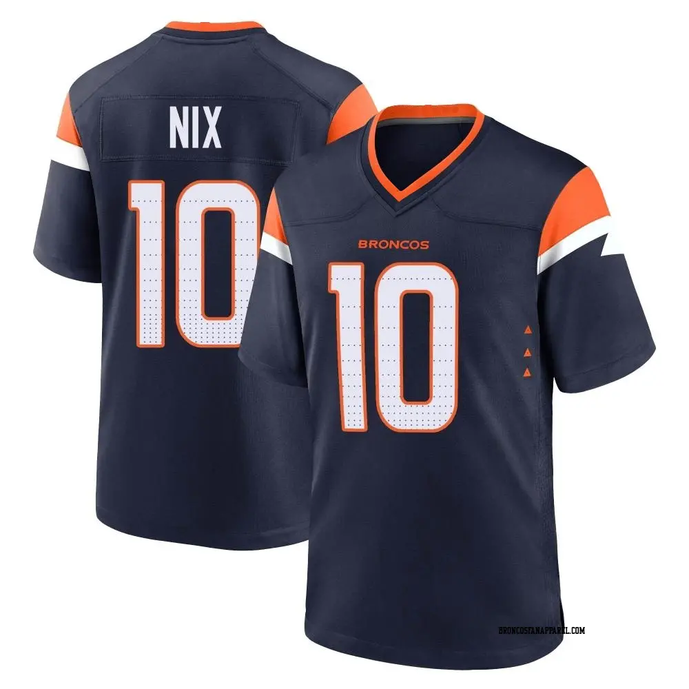 Limited Black Impact Men's Bo Nix Denver Broncos Jersey - Broncos Store