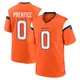 Game Orange Men's Adam Prentice Denver Broncos Jersey