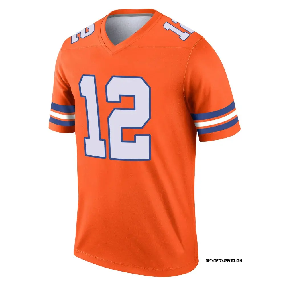 FRISCO Hey, Human 7インチ レコード クリアオレンジ Legend Orange Men's RJ Harvey Denver Broncos Alternate Mile High