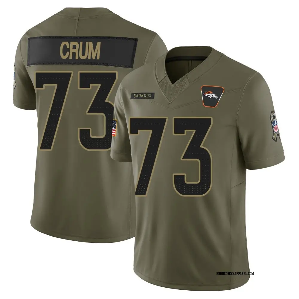 Frank Crum Jersey for Men, Women and Kids - Broncos Store