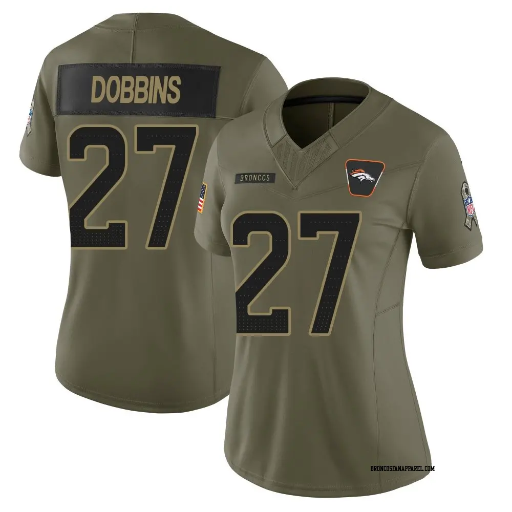 Limited Olive Men's J.K. Dobbins Denver Broncos 2025 Salute to